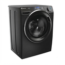 LAVE LINGE FRONTAL A POSER FULL NOIR , CLASSE ENERGETIQUE A, CAPACITE 9KG, 1400TOURS, AFFICHAGE DIGITAL, DEPART DIFFERE 24H, 15 PRO DONT 9 CYCLES COURT, MOTEUR INDUCTION, WIFI, FONCT VAPEUR RP496BWMBCB/1-S CANDY