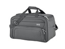 SAC DE VOYAGE 20" PLIABLE/BANDOULIERE/MULTIPLES POCHES - NOIR/BLEU/GRIS JASPER-20