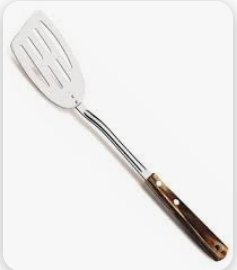 VR. Spatule en acier inoxydable avec manche en bois Polywood 21155/190 TRAMONTINA