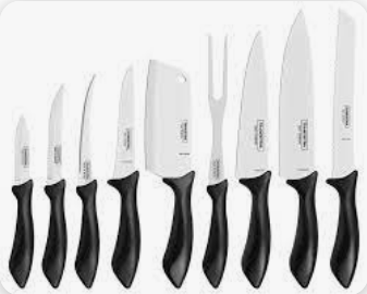 VR. 9 PC KNIVES SET AFFILATA 23699/051 TRAMONTINA