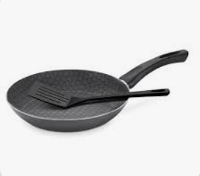 VR. 26CM FRYING PAN WITH SPATULA PARIS 28500/626 TRAMONTINA