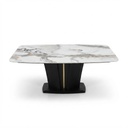 Y2327 TABLE A MANGER EN  MARBRE 160X90