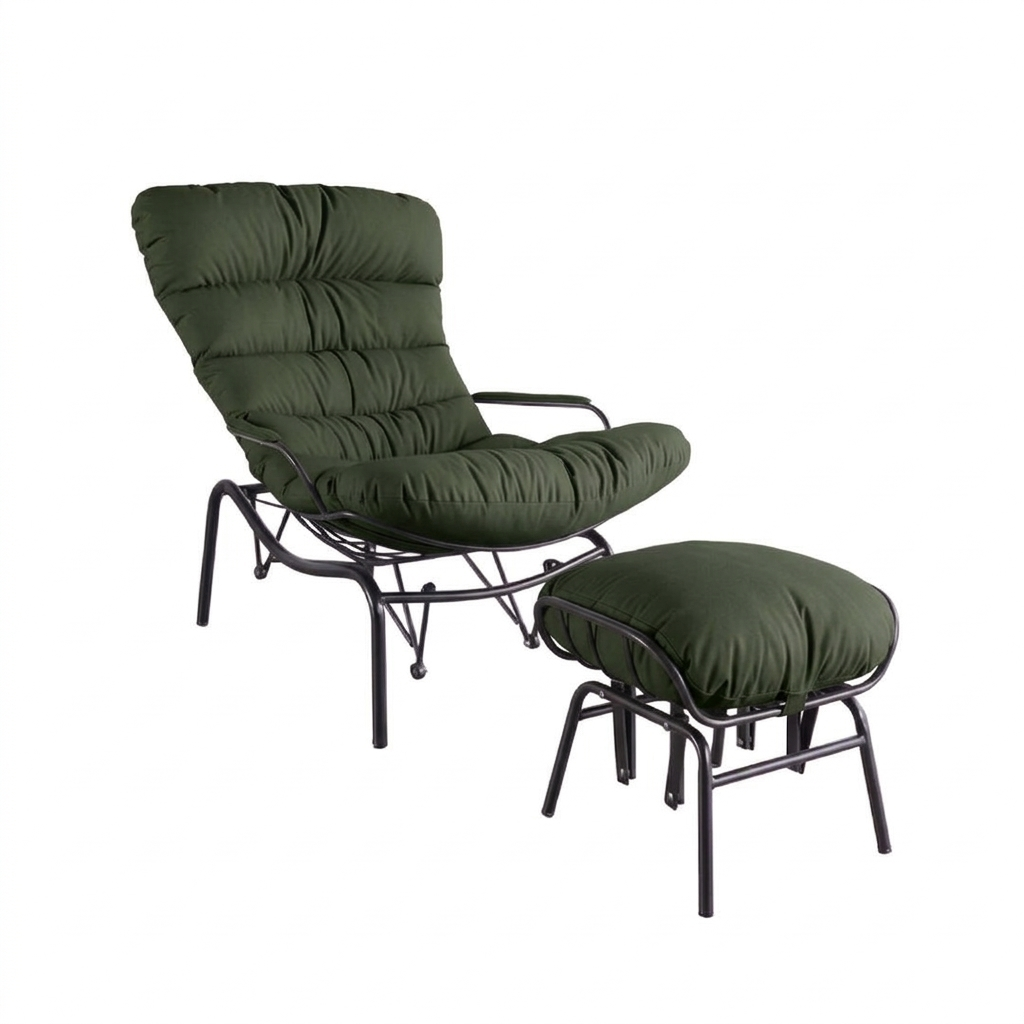 YR09 CHAISE DE DETENTE GREEN