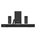 SBS5008BT BARRE DE SON 5,1 AVEC SUBWOOFER FILIAIRE - SYSTEME DE SON AMBIOPHONIQUE 3D - TELECOMMANDE - USB - AUX - HDMI+ OPTIQUE - 250W VISTA