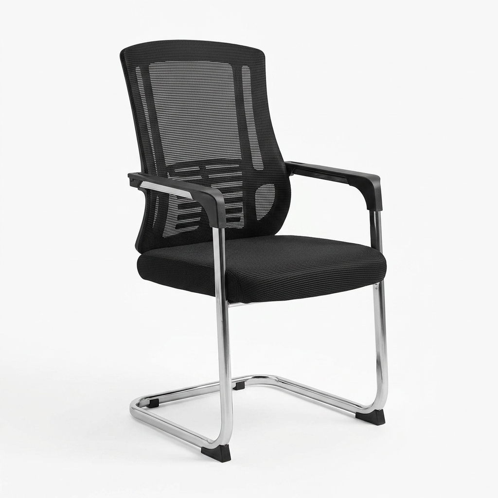 Y907C (817D) CHAISE DE BUREAU NOIR 