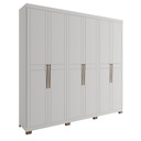 MB. 115831860 WARDROBE REF 1158 WHITE CARRARO