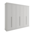 MB. 115931860 WARDROBE REF 1159 WHITE CARRARO