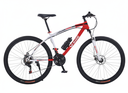 VELO. MTBR1-29 VTT 29 - AMORTISSEUR AVANT - 24 VITESSES - FREIN A DISQUE - ROUGE/NOIR/VERT/JAUNE V RIDE 