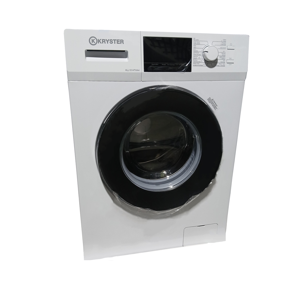 KLL1014TWA4 MACHINE A LAVER 10KG - FRONT LOAD - 1400T/M - MOTEUR INVERTER - BLANC - A+++ KRYSTER