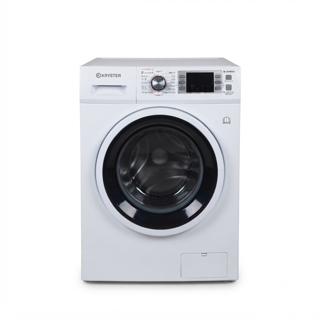 EL. MACHINE A LAVER COMBI - 08KG LAVAGE - 06KG SECHAGE - 1400T/m - LED - BLANC KRYSTER KLS0806ME4