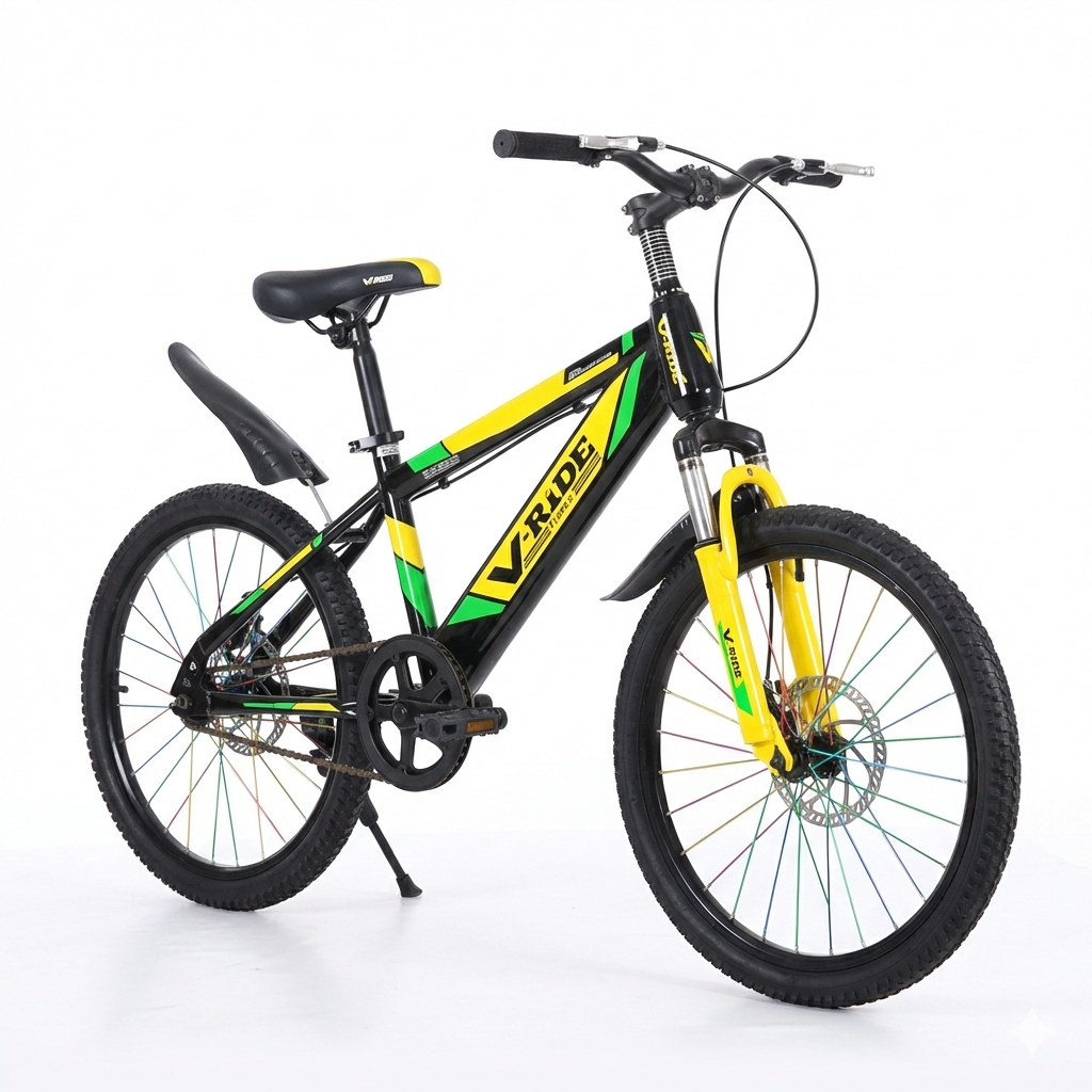 VELO. MTBM1-20 BMX20" AMORTISSEUR AVANT - FREIN A DISQUE AV/AR VRIDE
