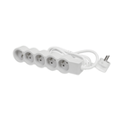 EL. 049480 RALLONGE MULTIPRISE A PUIT 1.5m EXTRA PLATE 5X2P+T 230V 3500W 16A BLC GRIS CLAIR LE GRAND 