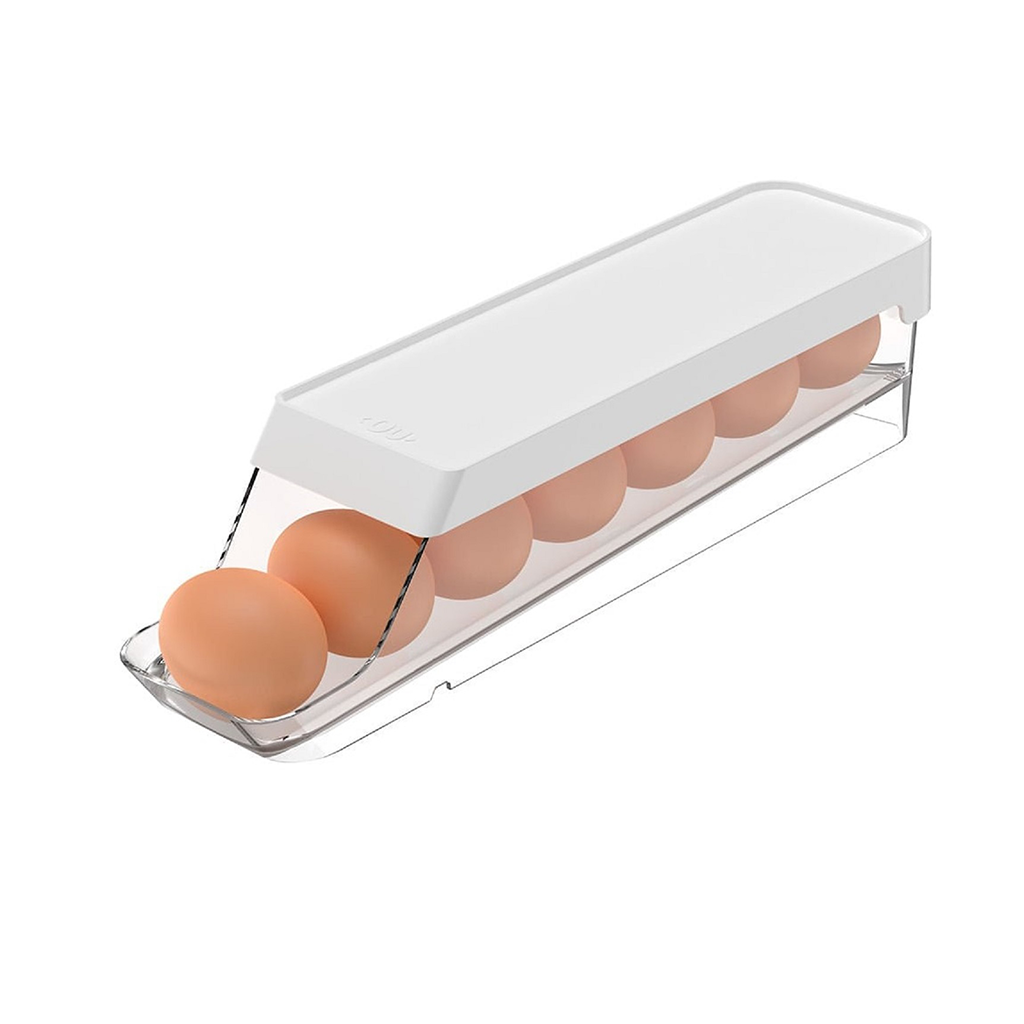 VR. OF1000BCF ROLL CLEAR FRESH EGG ORGANIZER 7 UNID. BLANC -OU
