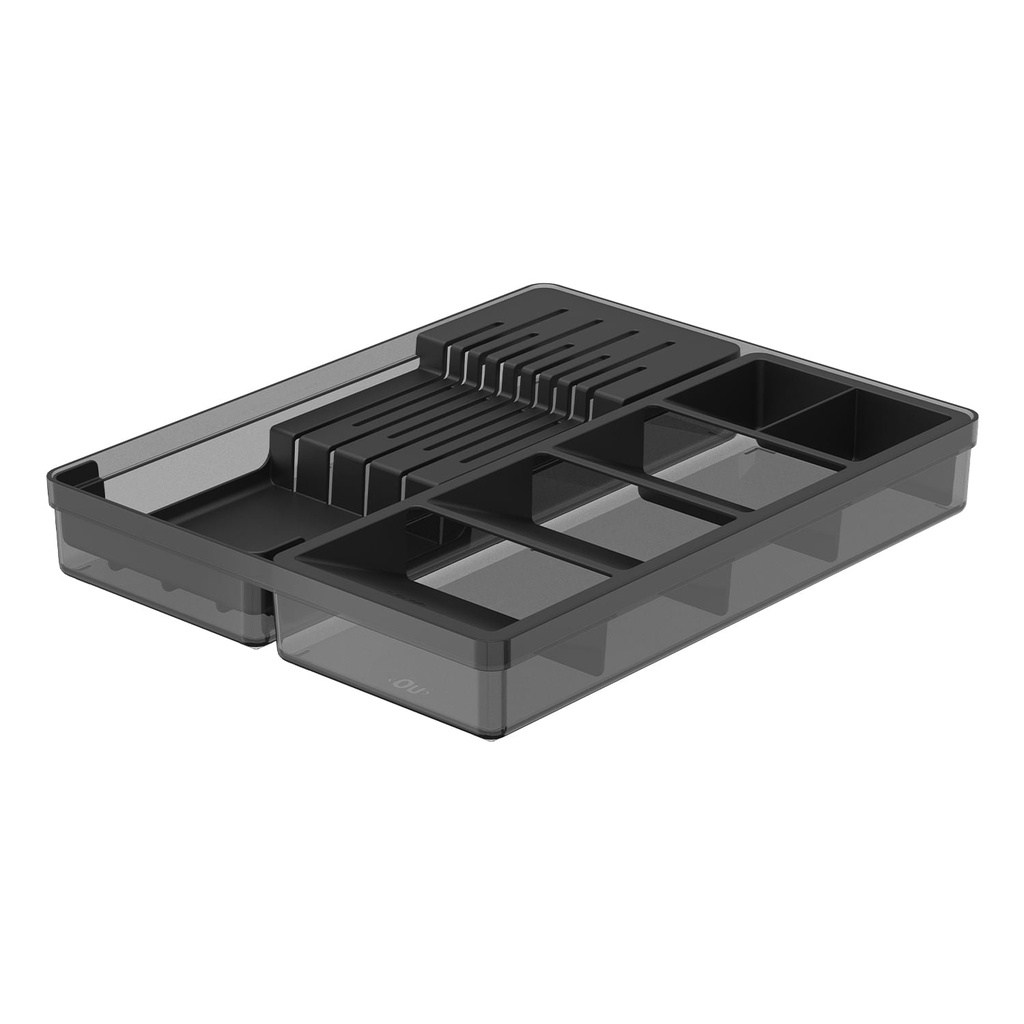 VR. OGC2100PTF CLEAR KNIFE AND CUTLERY ORGANIZER NOIR -OU