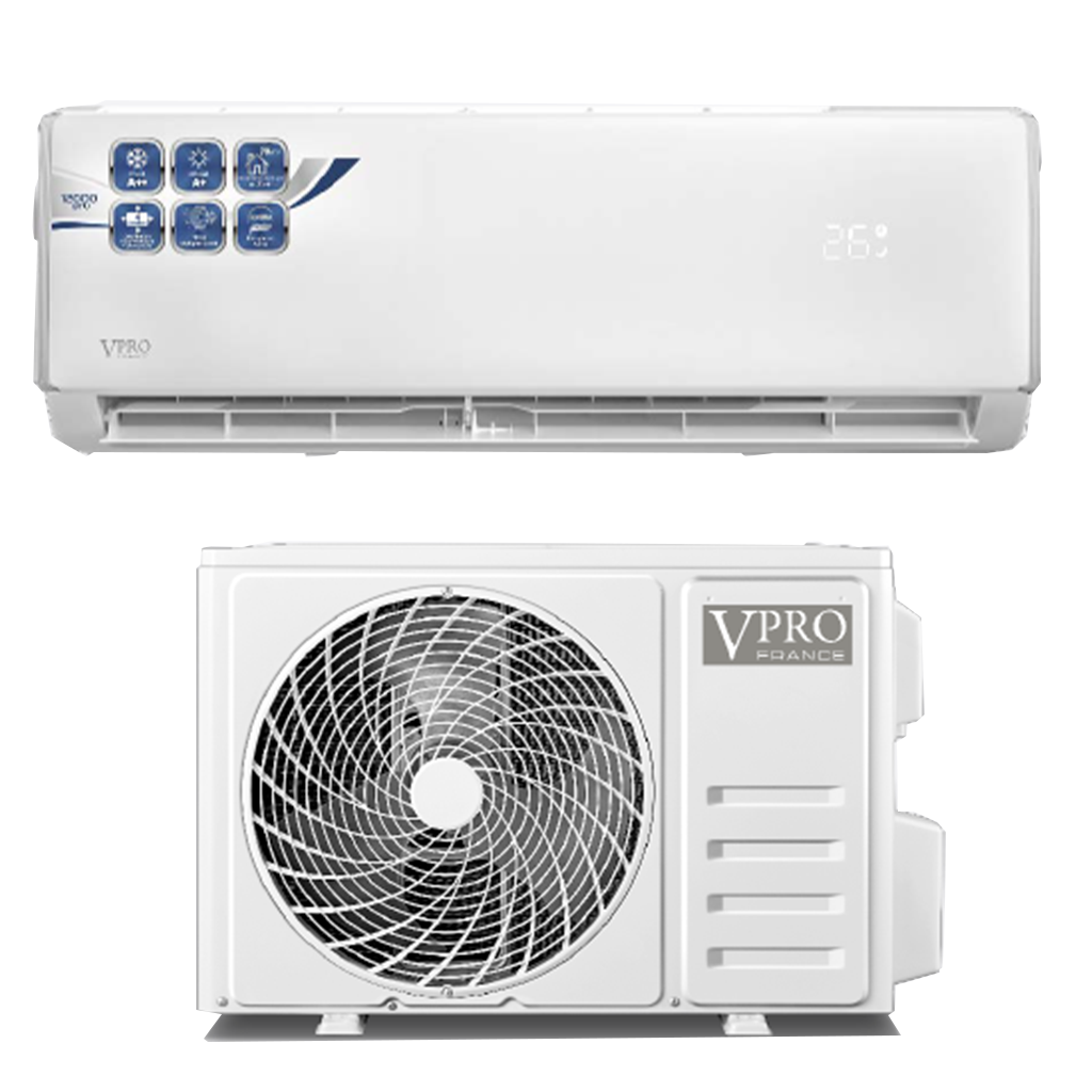 VPCMT12CHW CLIMATISEUR VPRO REVERSIBLE 12000 BTU VPRO FRANCE 