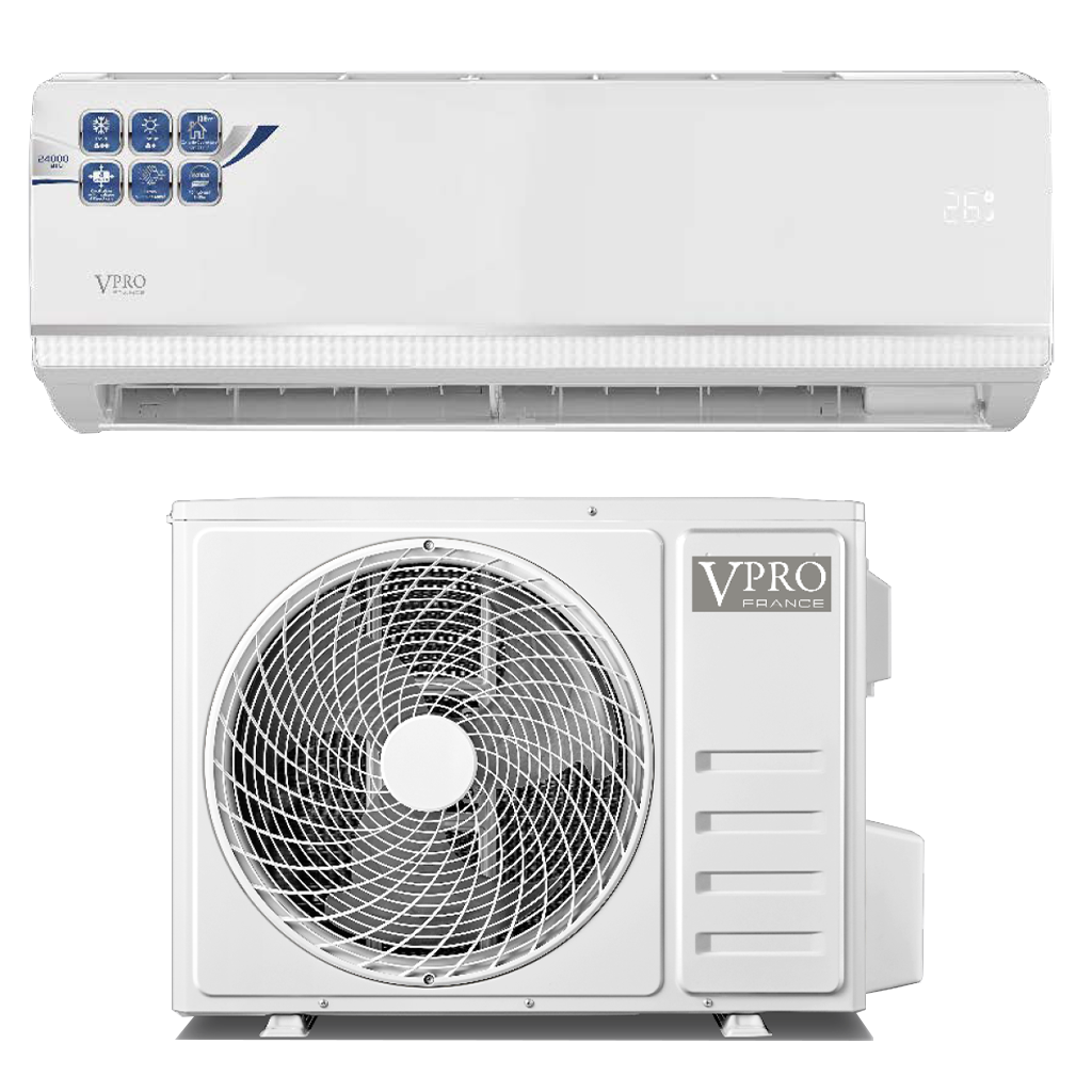 VPCMT24CHW CLIMATISEUR VPRO REVERSIBLE 24000BTU VPRO FRANCE