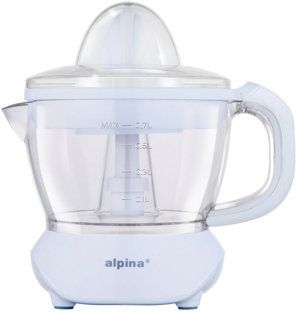 871125218104 JUICER 700ML 25W WHITE ALPINA