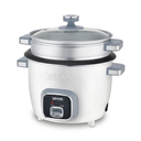 RICE COOKER 1.8L - COUVERCLE EN VERRE (06PCS) - IVOIRE/BLEU VISTA RC180