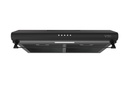 VPHTE60BK HOTTE ASPIRANTE 60CM NOIR - 3 VITESSES - PUISSANCE 200M3/H - ECLAIRAGE LED -FILTRE CHARBON + MAILLE - 80W BRAND VPRO FRANCE