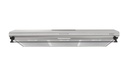 VPHTE90IX HOTTE ASPIRANTE 90CM INOX - 3 VITESSES - PUISSANCE 200M3/H - ECLAIRAGE LED -FILTRE CHARBON + MAILLE - 80W BRAND VPRO FRANCE