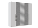 MB. VEN2150E HENRY - ARMOIRE 5 PORTES (SANS MIROIR NI PIEDS) PRIMAVERA (4COLIS)