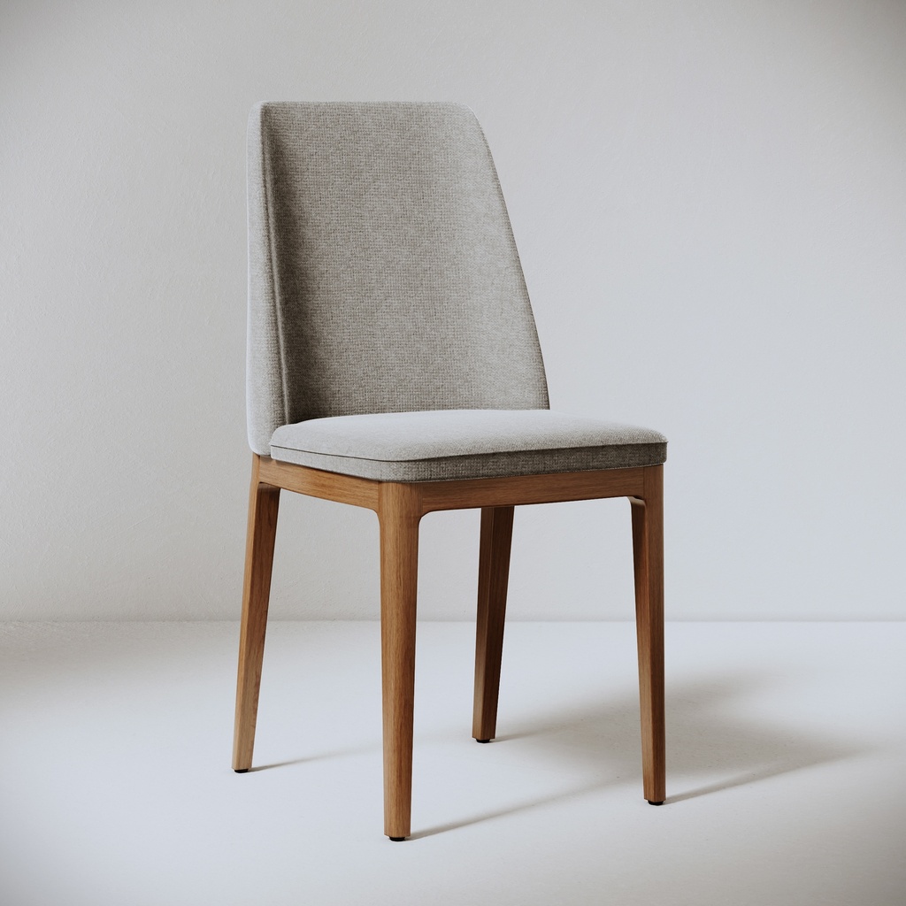 MB. 00643 CADEIRA CITY NOBLE CINZA MESCLA/NATURE IMCAL