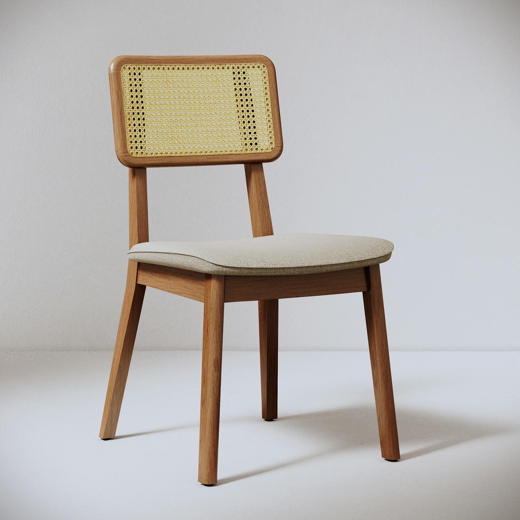 MB. 00440 CADEIRA CLASSIC TELA LINHO /NATURE IMCAL