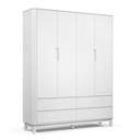 MB. 71223 ROUPEIRO 4PTS FLOW LAQUEADO BCO SOFT  MATIC