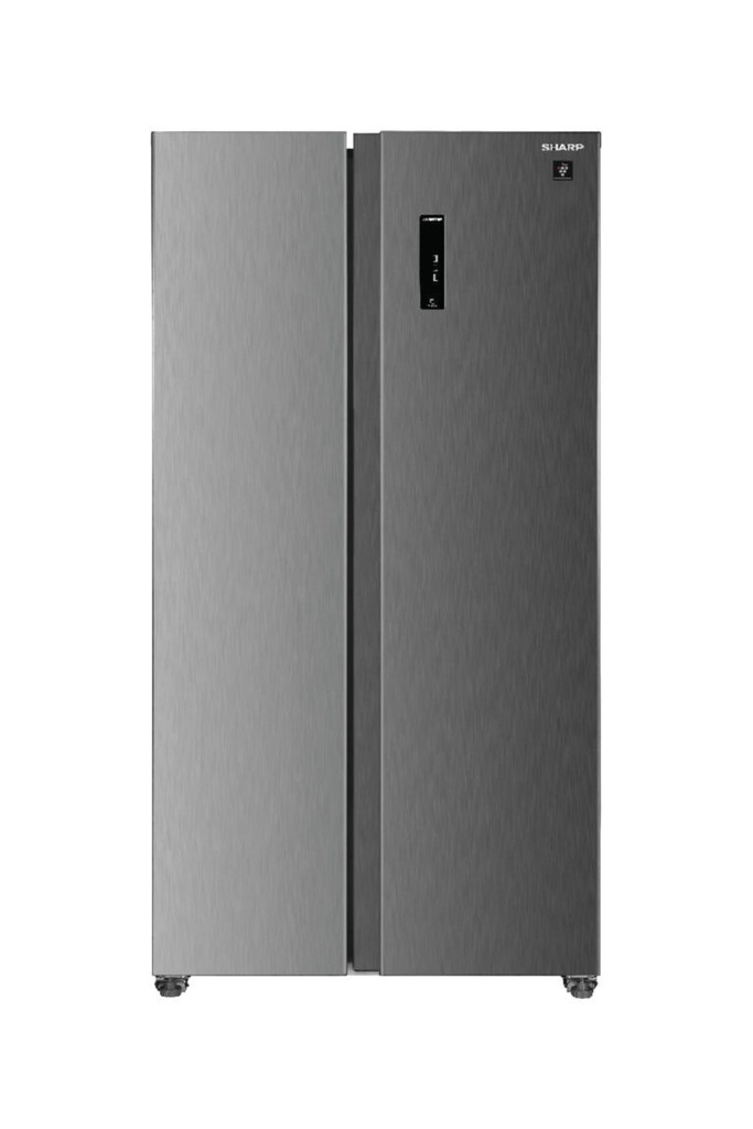 SJX815PHS3 REFRIGERATEUR SIDE BY SIDE 815L - NO FROST - PLASMACLUSTER - ICE MAKER - INVERTER - SILVER STEEL DOOR SHARP