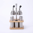 Wooden Base  Handheld Seasoning Set