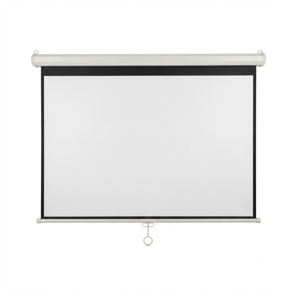 ECRAN PROJECTEUR MANUEL PHOENIX 203X152CM QUB