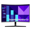 ECRAN SAMSUNG 32" CURVED LS320392CZMXUE ESSENTIAL S3 100HZ FULLHD - LS32D392CAMXUE QUB