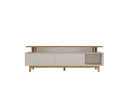 MB. NT1385/275 TV STAND NT 1385 MADE IN MDP OFF WHITE TX / FREIJO TREND NOTAVEL