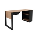 MB. ME4182 0001 OFFICE DESK BLACK / ALMOND TECNOMOBILI 