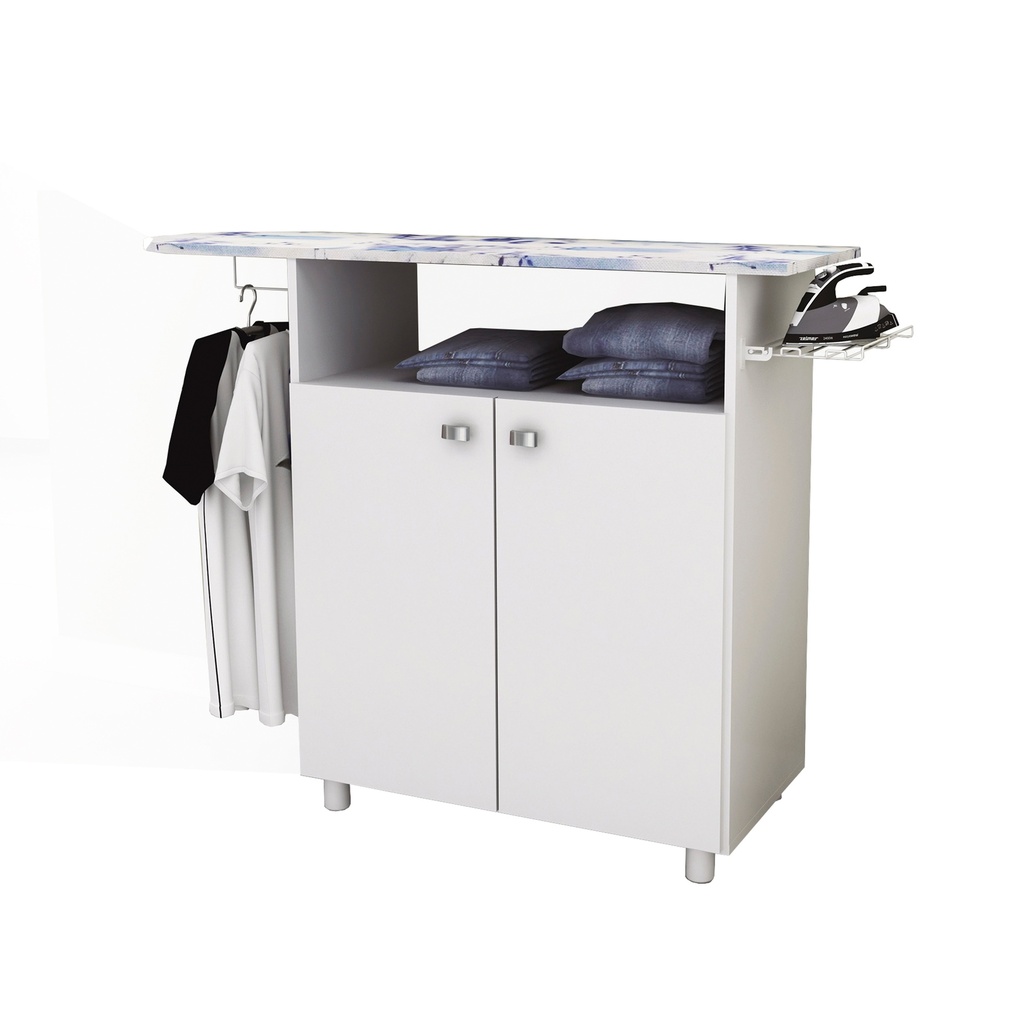 MB. TP3000 0001 IRONING BOARD W/ 02 DOORS WHITE TECNOMOBILI 