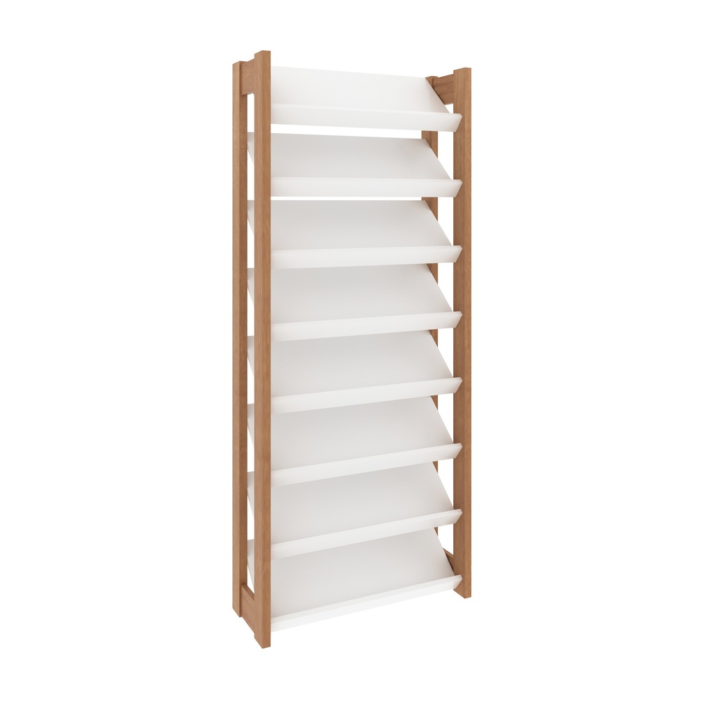 MB. AZ1006 0004 SHOE RACK WHITE/ALMOND TECNOMOBILI 