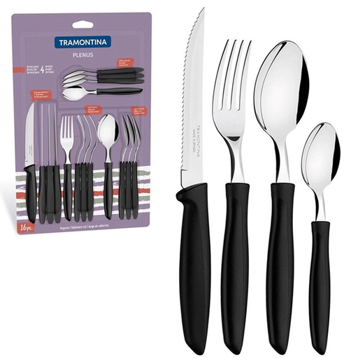 [23498/001] VR. 16 PIECES TABLEWARE SET PLENUS TRAMONTINA 23498/001