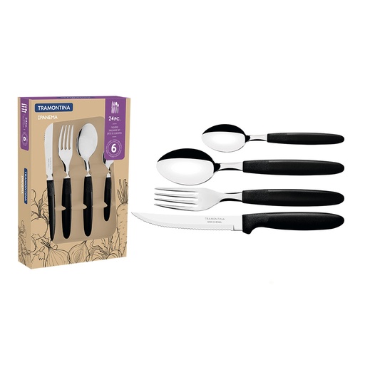 [23398/072] 24PCS TABLEWARE SET IPANEMA TRAMONTINA 23398/072