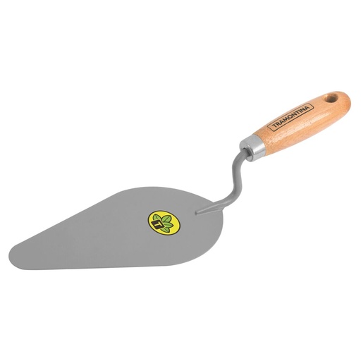 [77358/085] VR. 8 MASON'S TROWEL, WOOD HANDLE TRAMONTINA 77358/085