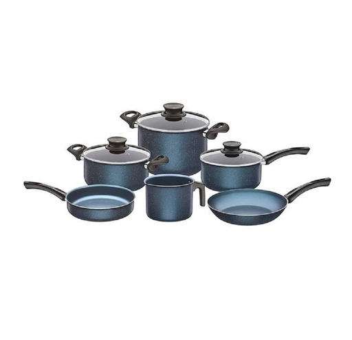 [20599/298] VR. 9PCS COOKWARE SET TRAMONTINA 20599/298