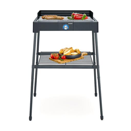 [8566] EL. BBQ. BARBECUE A PIED 2200W SEVERIN. 8566