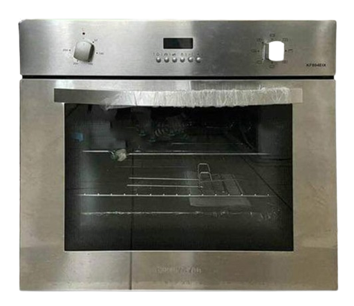 [KF804EIX] FOUR ENCASTRABLE AVEC ROTISSERIE DIGITAL TIMER INOX 60L KRYSTER. KF804EIX