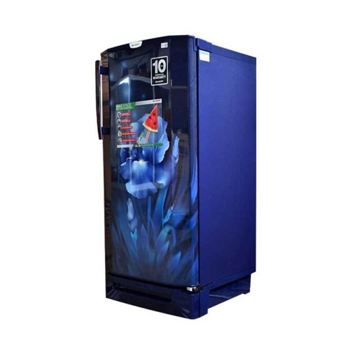 [SJGD235BF2] REFRIGERATEUR 1 PORTE 235L-MOTIF FLORAL BLUE VIOLET SHARP. SJGD235BF2
