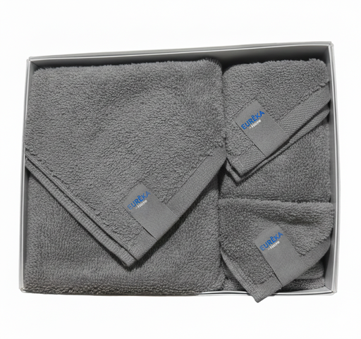 [TSG GF 07/038/23] TOWEL SET COL GREY