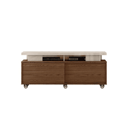 [18734192] MB. TV STAND AGEO SEM ESPELHO MARROQUIM/OFF WHITE. 18734192 DJ MOVEIS