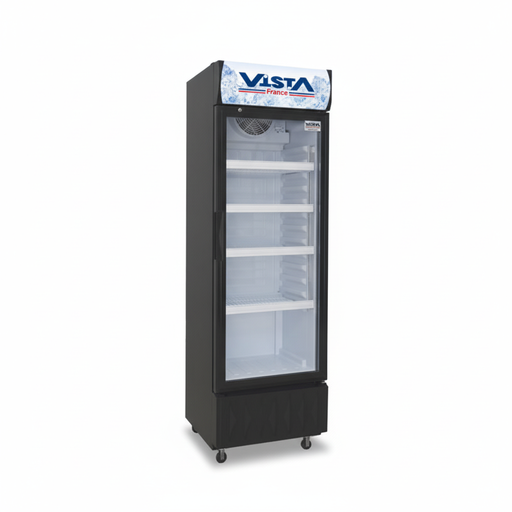 [SC28WH4/WH9/BL4/BL9/GR14/BL14] VITRINE REFRIGEREE 1PORTE 228L SC28WH4/WH9/BL4/BL9/GR14/BL14