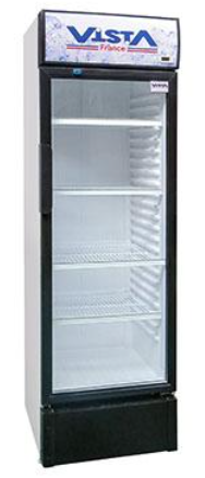 [SC38WH9/GR14/BL14] VITRINE REFRIGEREE 1PORTE 348L SC38WH4/WH9