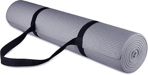 [GF 03/023/23] PVC Yoga Mat 1730X610X6MM Col Dark Grey