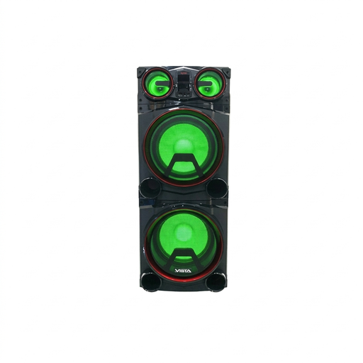 [SP9912BT] BAFFLE AMPLIFIER DOUBLE 12" av TELECOMMANDE-DG MIXER CONTROL-2 MICRO-BLUETOOTH VISTA. SP9912BT