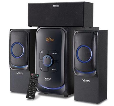 [SP1095BT] SUBWOOFER 3.1-USB-CARD-FM-BLUETOOTH-RC-95W-9500W PMPO VISTA. SP1095BT